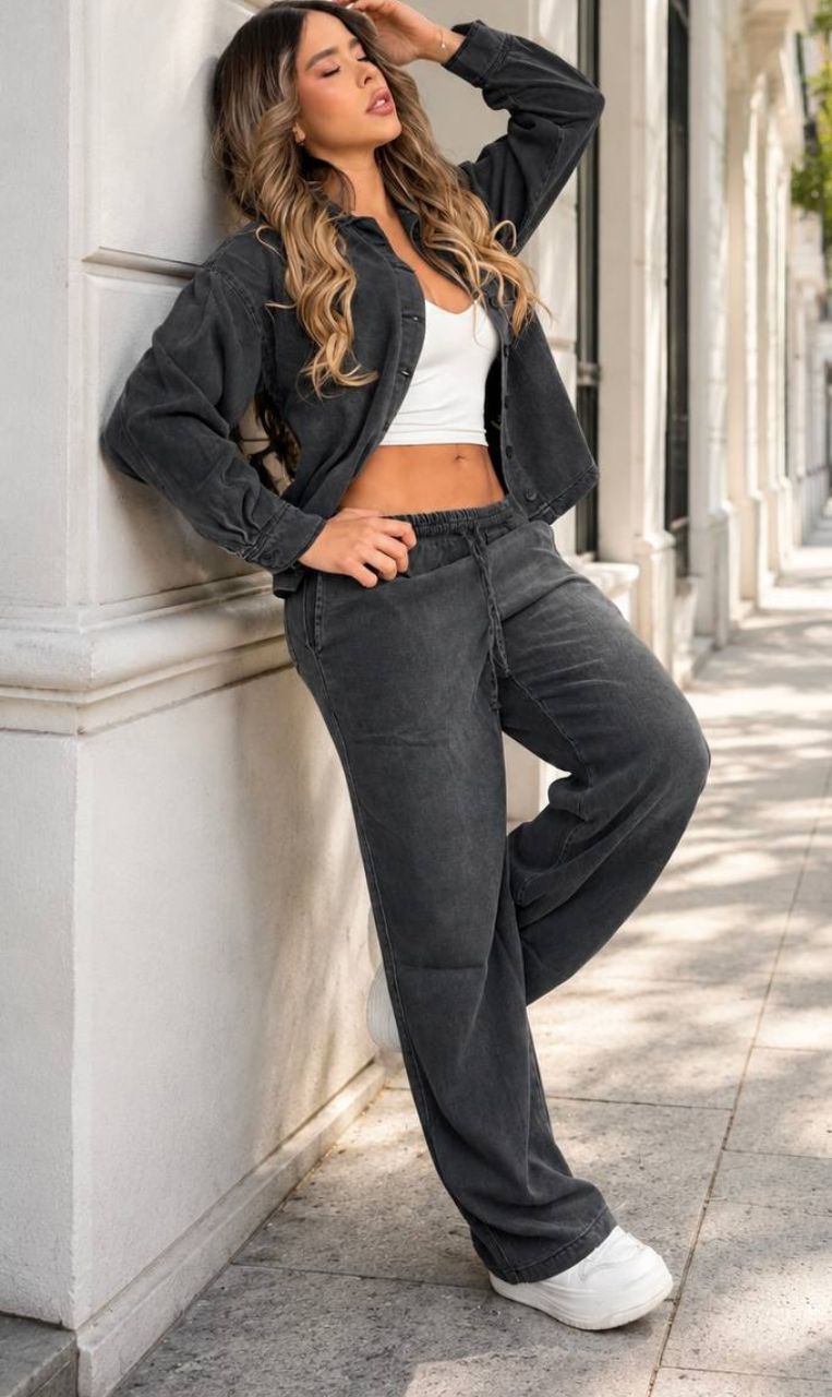 Conjunto de Pantalón en Tencel para Mujer Conjunto de pantalón en tencel